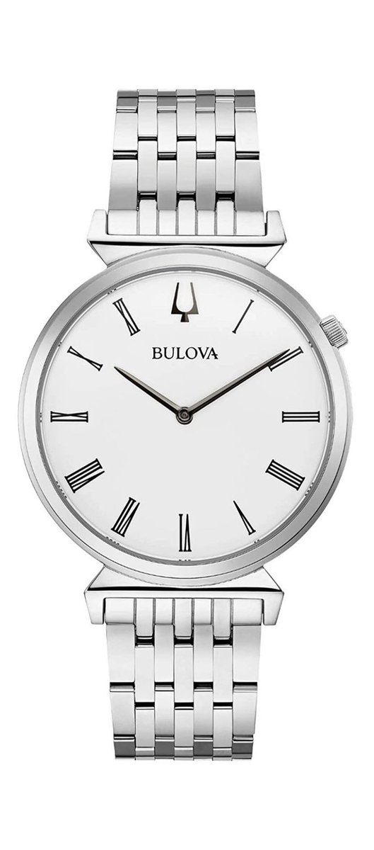 Bulova Regatta 96A232 Horloge - Staal - Zilverkleurig - Ø 38 mm