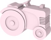 Blafre - Lunchbox - Tractor - Light Pink - 2 compartimenten