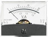 VOLTCRAFT AM-60X46/30V/1,5A/DC Inbouwmeter AM-60X46/30 V/1,5 A/DC 30 V/1,5 A Draaispoel