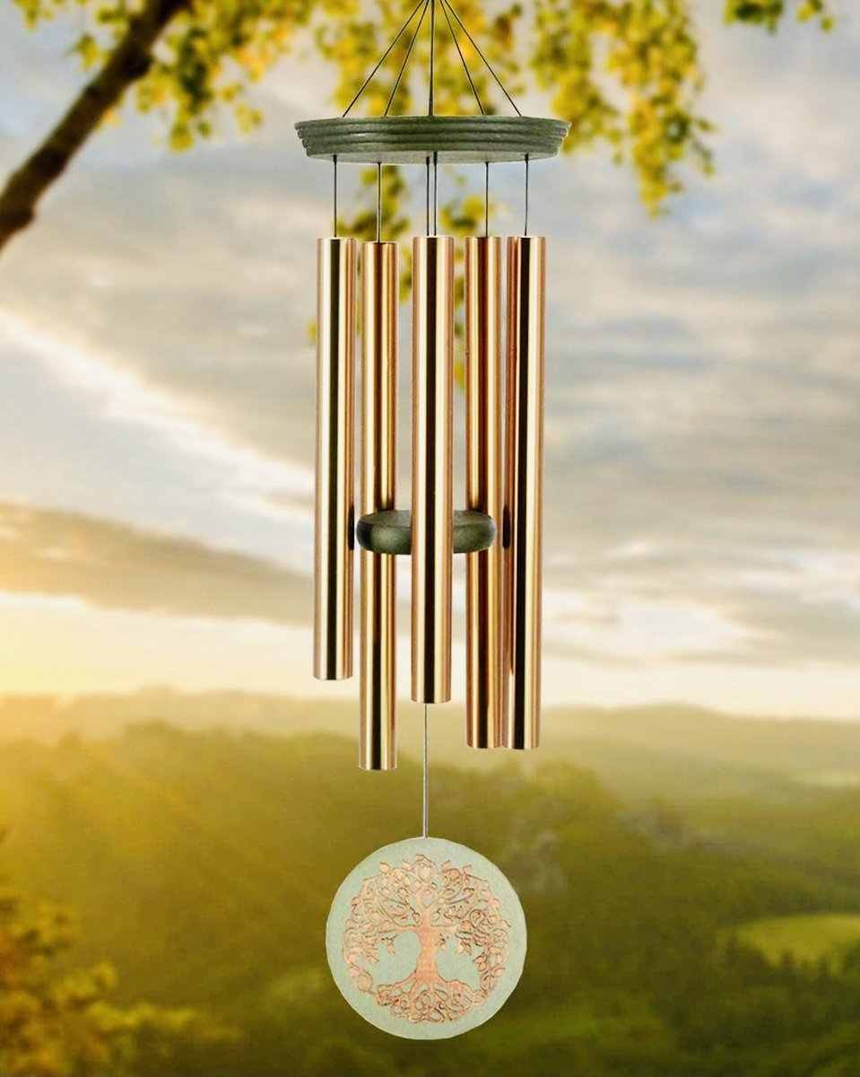 Carillon de décoration de jardin Nature's Melody arbre de vie - Orgue à  vent 