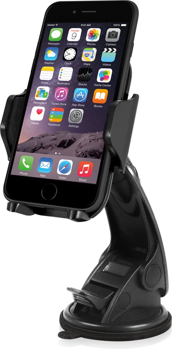 Macally MGRIP2 telefoonhouder met zuignap voor op de voorruit en dashboard van de auto