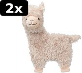 2x LAMA PLUCHE 40CM