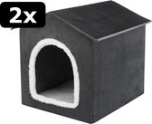 2x # HOND/KAT HUIS LIVIA GS 50X50X54CM