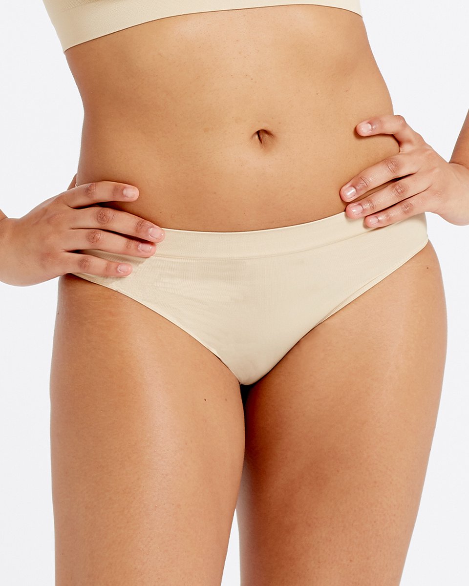 Pretty Polly Slipje - Eco-Wear - Naadloze - Heupslip - XL - Nude