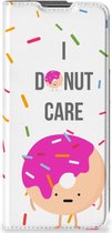 Bookcase met Quotes OnePlus Nord CE 2 5G Smartphone Hoesje Cadeautjes voor Meisjes Donut