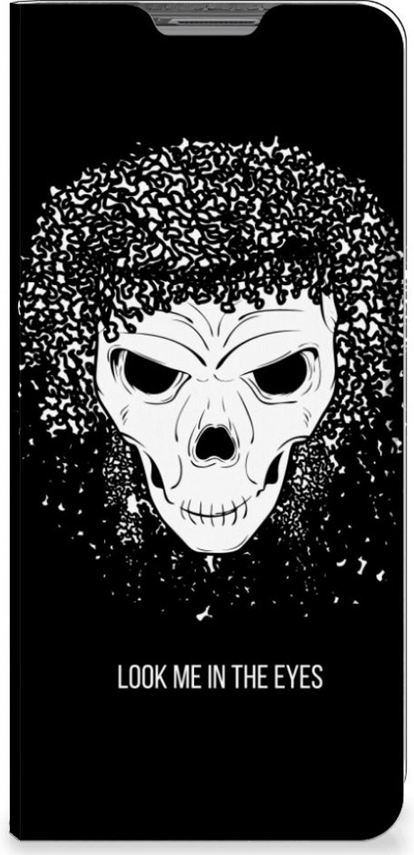 Mobiel BookCase OPPO Find X5 Skull Hair