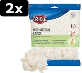 2x TRIXIE NESTMATERIAAL KAPOK 100GR