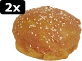 2x BAKERY BUTTER BUN CHICKEN 10CM