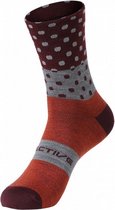 fietssokken P-Ride wol/polyamide koraal mt 35-38