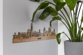 Skyline Breda Detail Eikenhout 130cm Wanddecoratie Voor Aan De Muur City Shapes