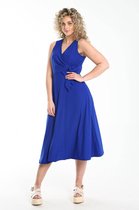 Cassis Dames Lange wikkeljurk - Jurk - Maat 44
