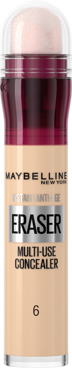 Maybelline New York - Instant Anti Age Eraser - 06 - concealers die zichtbaar wallen wegwerken - 6,8 ml - Maybelline