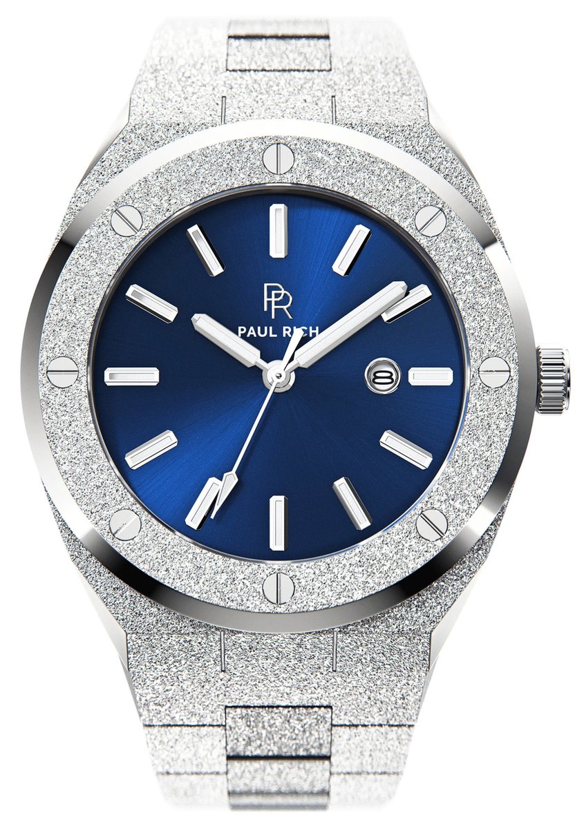 Paul Rich Frosted Signature FSIG05 Baron's Blue horloge