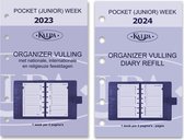Kalpa 6337-23-24 Pocket Binder Inleg Wekelijks NL + Bijlagen 2023-24