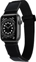 Apple watch training sleeve - Apple watch band voor bovenarm - onderarm - kickboksing - training - action sleeve - sportband - zwart - small  - Interwinkel - 42mm watch
