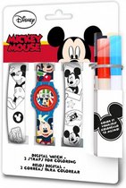 horlogeset Mickey Mouse junior 23 cm 4-delig