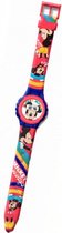 horloge Mickey junior 29 cm rood/blauw