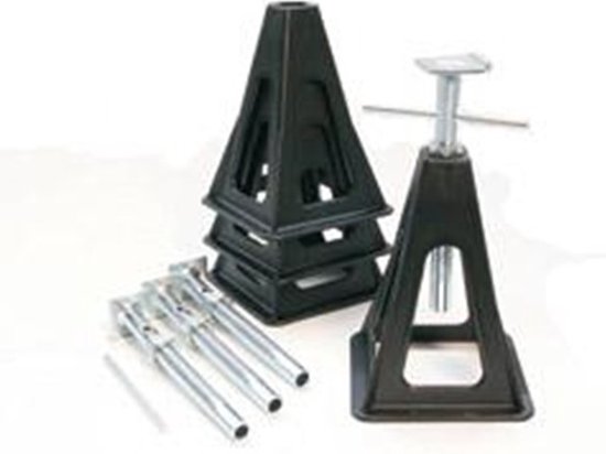 PVC Caravansteun - Assteun set van 4 stuks - 280-430 mm van ProPlus — afbeelding 3