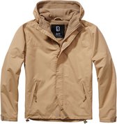 Brandit Jacke Windbreaker Frontzip in Camel-XL