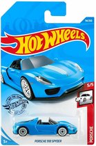 Hot Wheels Porsche 918 Spyder - 7 cm - Die Cast