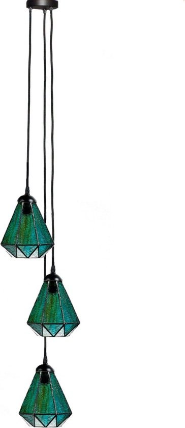 Art Deco Trade - Tiffany Kroonluchter Arata Green 3