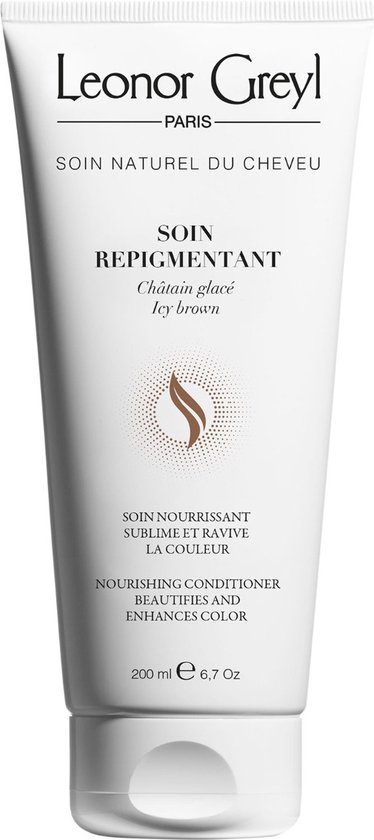 Leonor Greyl Soin Repigmentant Dark Brown Color Conditioner – 200 Ml – Für Tägliche Haarpflege
