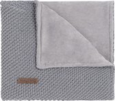Baby's only wiegdeken soft sparkle zilver grijs