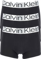 Calvin Klein trunks (3-pack) - heren boxers normale lengte - zwart - Maat: XL