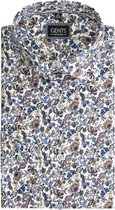 GENTS | Overhemd Heren Volwassenen print klimbloem multikl Maat 3XL 47/48