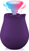 ONEXEN ROSE PURPLE PRO Vibrator - Vibrator voor Vrouwen - Zuig vibrator - Tepel Stimulator - Clitoris Stimulator - Ultimate Climax - Sex Toy - Orgasme - Zuig Vibrator - Dildo - Paars
