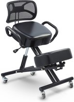 Johannes & Co kniestoel ergonomisch + E-book zwart 130kg