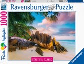 Ravensburger puzzel Seychellen - Legpuzzel - 1000 stukjes