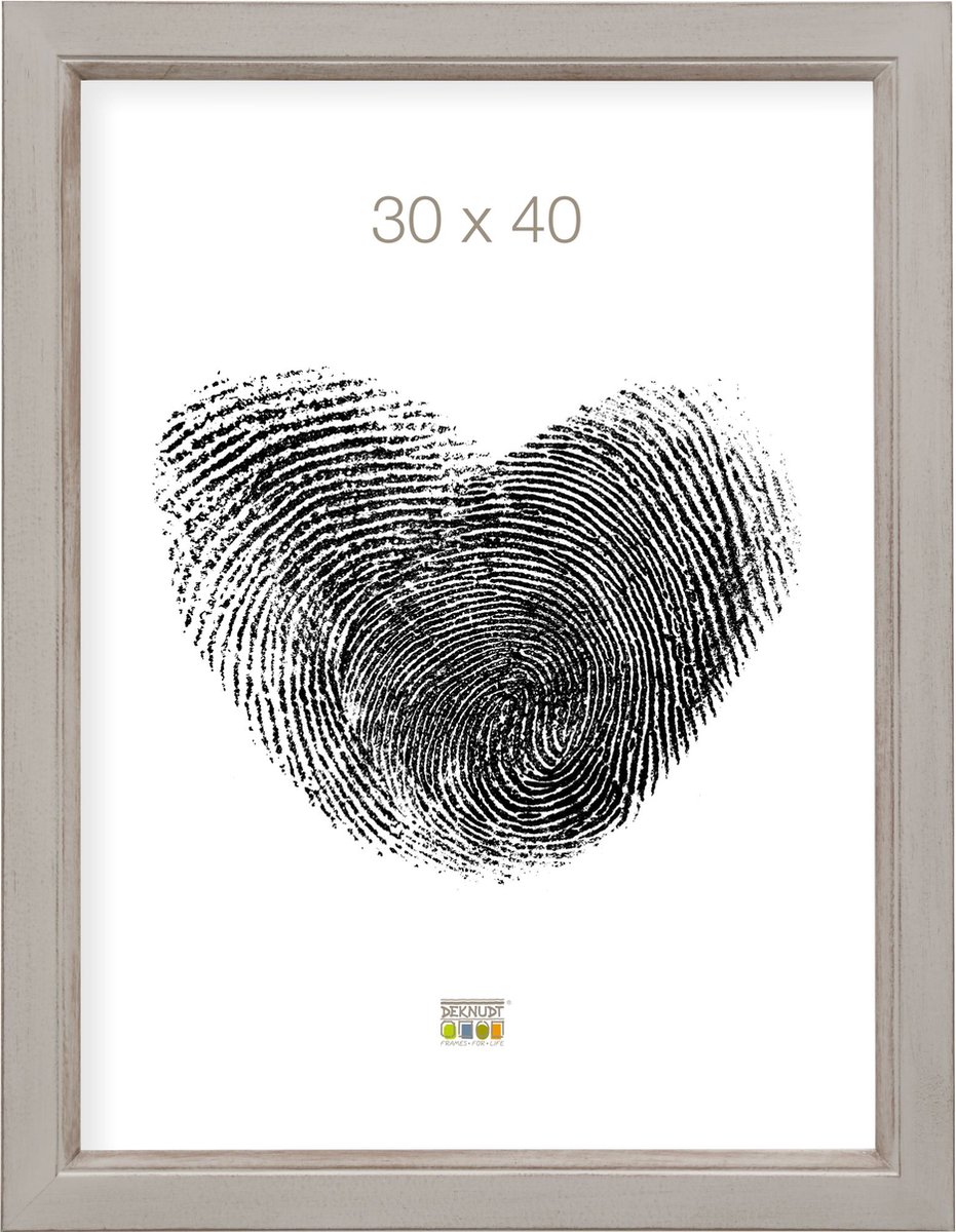 Deknudt Frames fotolijst S42LF3 - beige - voor foto 30x40 cm