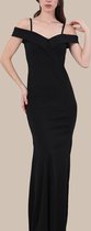 HASVEL-Zwarte Maxi jurk Dames - Maat XS-Galajurk-Avondjurk-HASVEL-Black Maxi Dress Women-Size XS-Prom Dress-Evening Dress