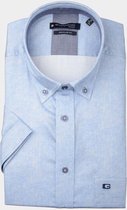 Giordano 216045 Casual overhemd met korte mouwen - Maat XL - Heren