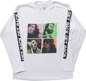 The Beatles Longsleeve shirt -XL- Get Back Studio Shots Wit