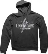 Linkin Park - Smoke Logo Hoodie - XL - Zwart