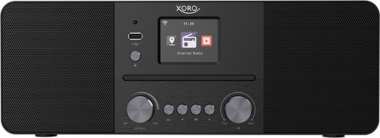 Xoro HMT620 CD Speler - Wlan internet radio - DAB+ - FM - USB - Bluetooth - spotify connect - uPnP