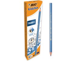 BIC Evolution Triangle Potloden - HB Potloden in driehoeksvorm - Doos van 12 stuks