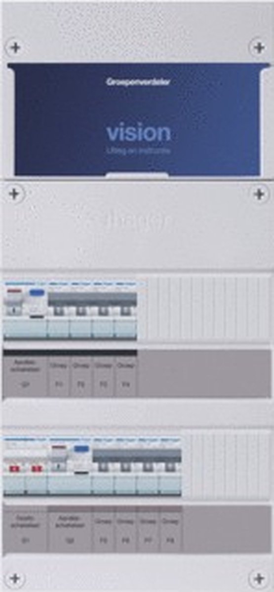 Hager VISION Installatiekast - VKG44E - E2XYP
