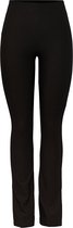 Pieces PCMAJA HW SLIT LEGGINGS D2D Dames Broek Zwart - Maat XS