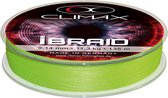 Gevlochten Lijn - Climax - IBraid - Chartreuse - 135m - 16,6kg - 0,18mm