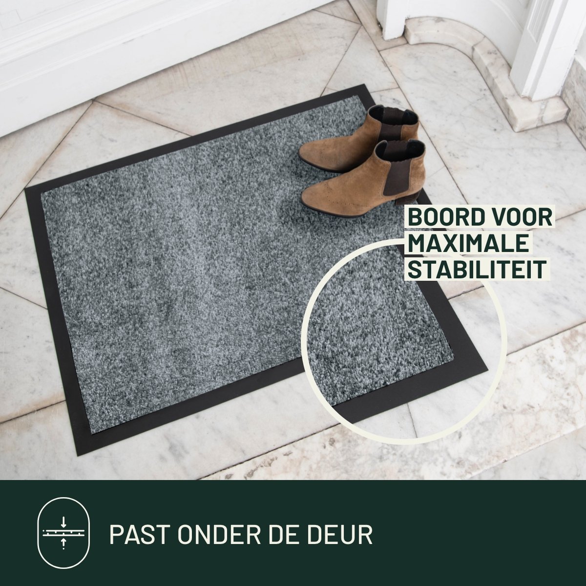 Studio M Classic Tapis Absorbant Entree 60x180 cm - Tapis De Cuisine -  Paillasson Interieur, Tapis Antidérapant, Tapis Entree Interieur, Tapis  Absorbant, Anthracite : : Cuisine et Maison