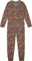 Claesen's onesie pyjama meisje Brown Panther maat 164-170