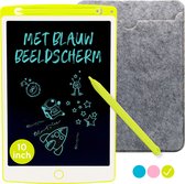 LCD Tekentablet Kinderen "Groen" 10 inch - Educatief Speelgoed Jongens & Meisjes - Kindertablet - Schrijfbord - Tekenbord - Cadeau