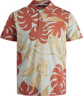 JACK&JONES JPRBLATROPIC AOP SS POLO Heren Poloshirt - Maat XXL