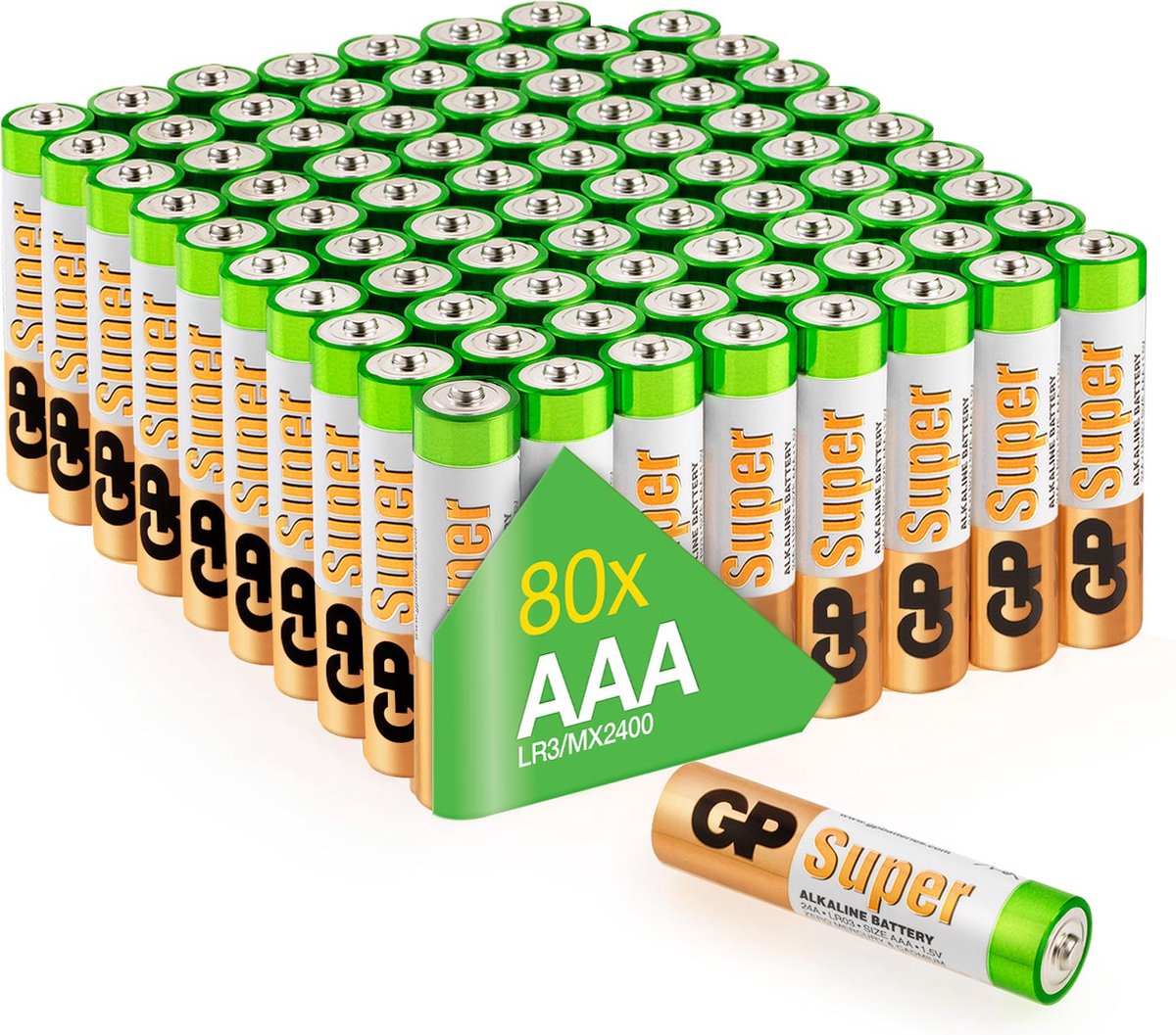 Film de 2 piles alcaline AAA / LR03 SUPER - 1,5V - GP Battery