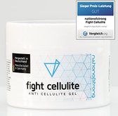Nation of Strong Anti Cellulite Crème - Verstevigende Gel met Cafeïne - Sterk Verwarmende Bodylotion tegen Cellulitis - 225 ml