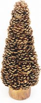 Kerstboom kerstversiering - dennenappels goud van Naturn Christmas | 40 cm | Kerstdecoratie voor binnen | Kerstboom | Kerstversering | Goud