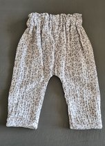 Baby legging - unisex legging - lente/zomer - beige - maat 50/56 - ( handgemaakt Sweet Baby Bedstraw )
